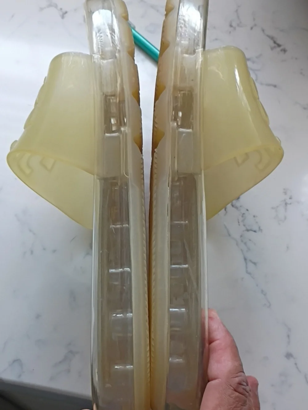 Tory Burch translucent jelly